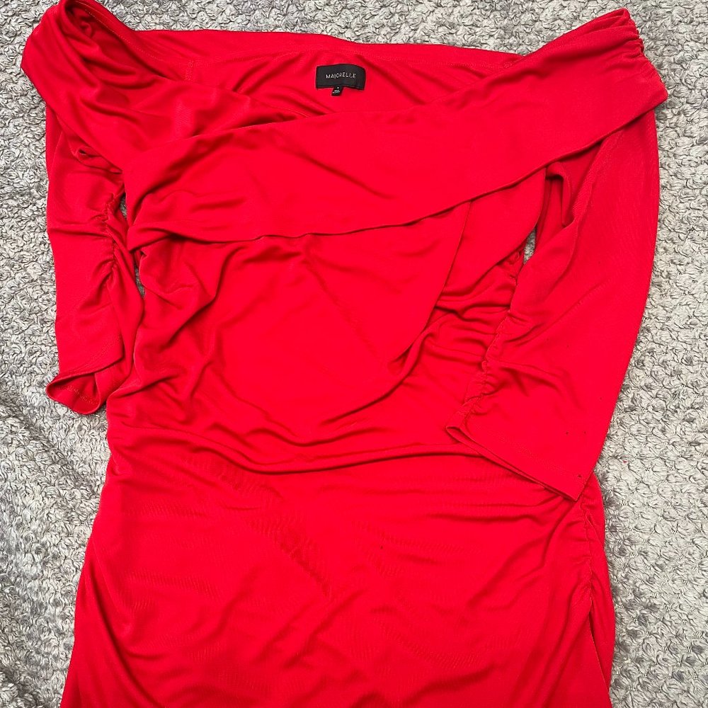 Revolve Majorelle Cypress Dress, Red, Women's Size XL - Picture 13 of 15